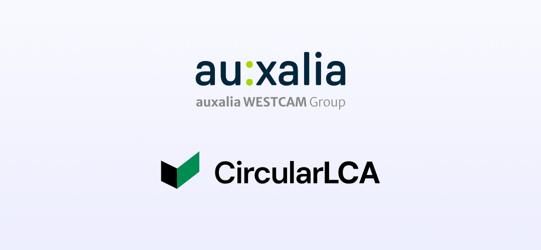 Logos von auxalia und CircularLCA